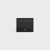 Small trifold wallet in Grained calfskin