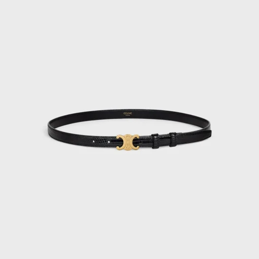 Small Triomphe Belt in LIZARD