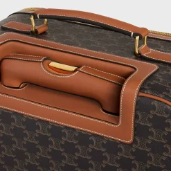 Small Trolley in Triomphe Canvas and Calfskin