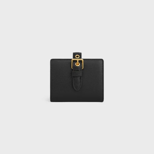 SMALL WALLET CELINE CONTI in SUPPLE CALFSKIN