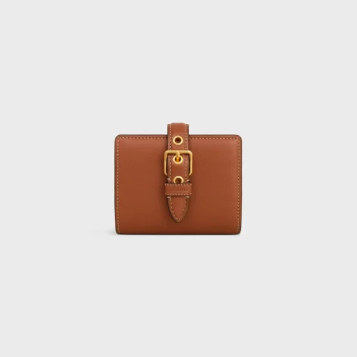 SMALL WALLET CELINE CONTI in SUPPLE CALFSKIN