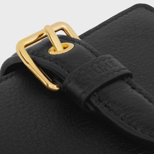SMALL WALLET CELINE CONTI in SUPPLE CALFSKIN