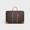 Soft Luggage 70 in Triomphe Canvas and Calfskin