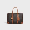Soft Luggage 45 in Triomphe Canvas and Calfskin