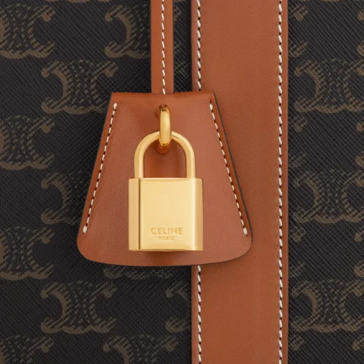 Soft Luggage 45 in Triomphe Canvas and Calfskin