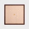 square in arc de triomphe silk twill
