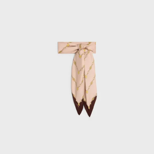 square in arc de triomphe silk twill