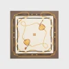 square in coat of arms silk twill