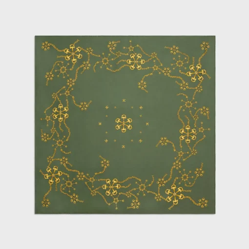 square in triomphe silk twill