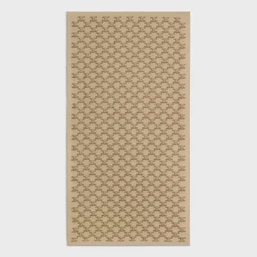 stole in monogram cashmere muslin