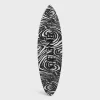 Surfboard in WOOD ZEBRA PATTERN AND CELINE PRINT