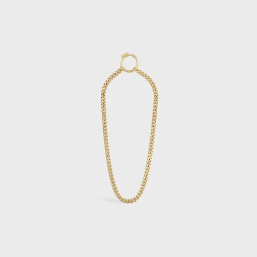 Systeme Necklace in Yellow Gold and Diamonds