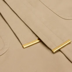 taillat pants in cotton twill