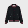 teddy jacket in textured wool
