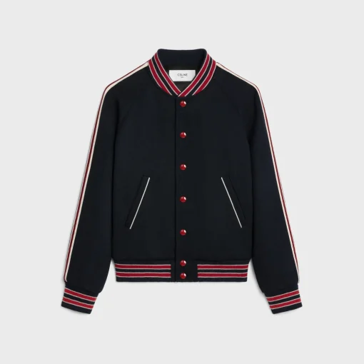 teddy jacket in textured wool