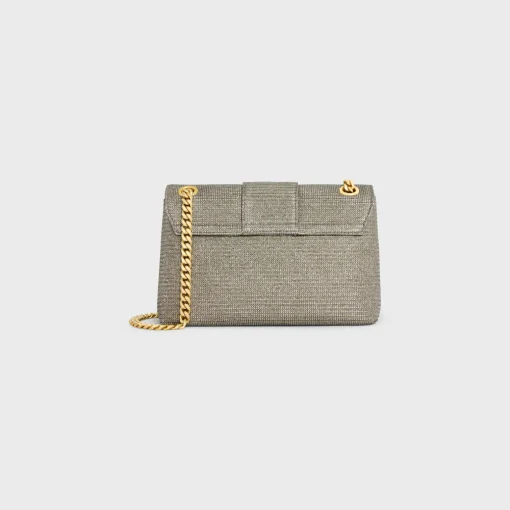 TEEN CELINE VICTOIRE BAG in GLITTER TEXTILE
