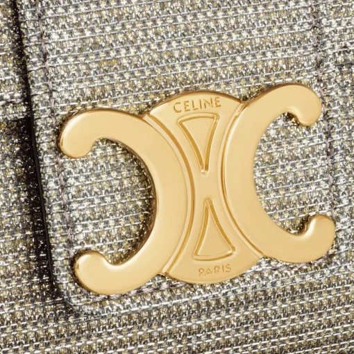 TEEN CELINE VICTOIRE BAG in GLITTER TEXTILE