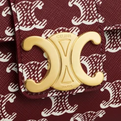 TEEN CELINE VICTOIRE BAG in TRIOMPHE CANVAS TWO-TONE