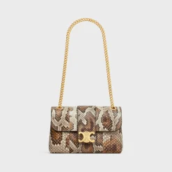 TEEN CELINE VICTOIRE BAG in PYTHON