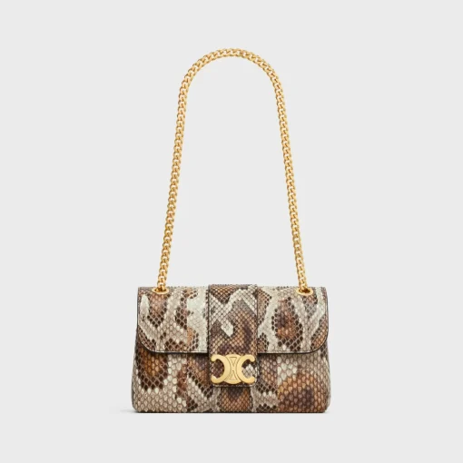 TEEN CELINE VICTOIRE BAG in PYTHON