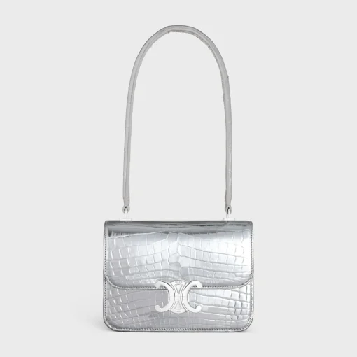 TEEN GARANCE bag in LAMINATED NILOTICUS CROCODILE