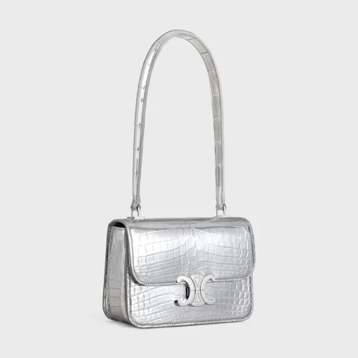 TEEN GARANCE bag in LAMINATED NILOTICUS CROCODILE