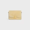 TEEN TRIOMPHE BAG in SHEARLING AND CALFSKIN