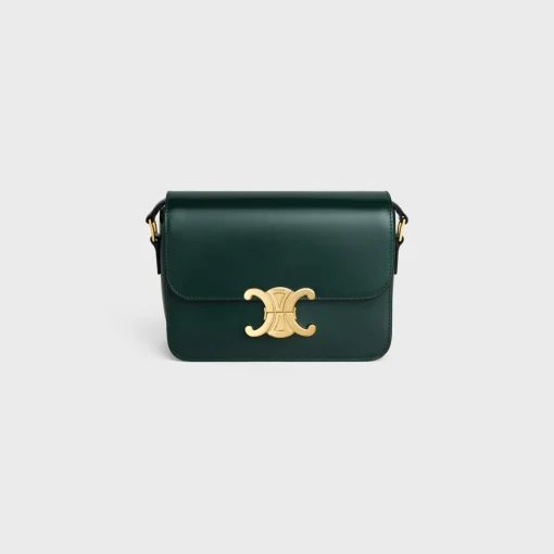 Teen Triomphe Bag in shiny calfskin