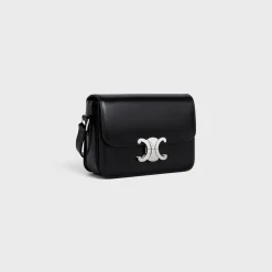 Teen Triomphe Bag in shiny calfskin