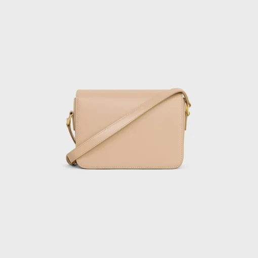 Teen Triomphe Bag in shiny calfskin