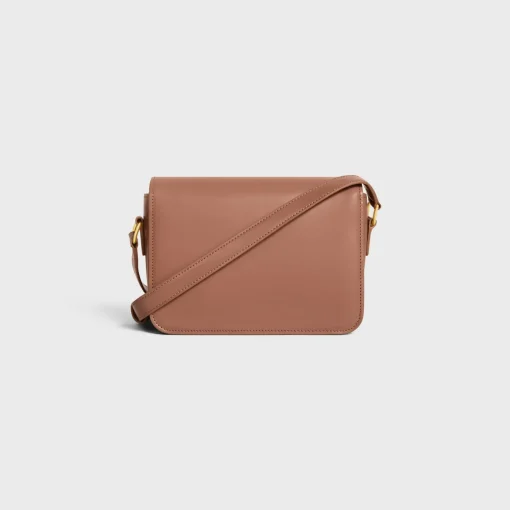 Teen Triomphe Bag in shiny calfskin