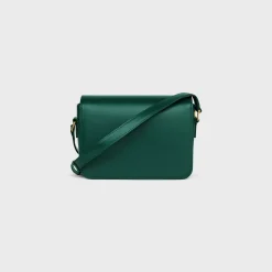 Teen Triomphe Bag in shiny calfskin