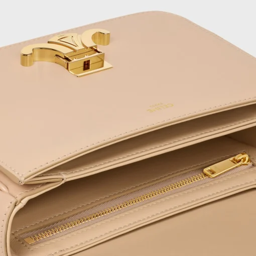 Teen Triomphe Bag in shiny calfskin