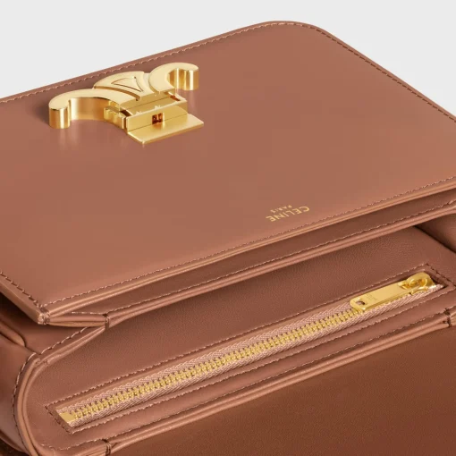 Teen Triomphe Bag in shiny calfskin