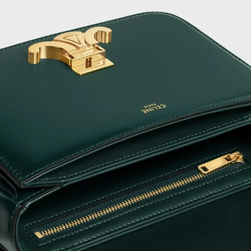 Teen Triomphe Bag in shiny calfskin