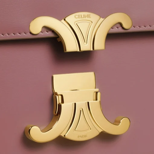 Teen Triomphe Bag in shiny calfskin