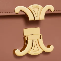 Teen Triomphe Bag in shiny calfskin