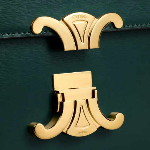 Teen Triomphe Bag in shiny calfskin
