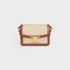 TEEN TRIOMPHE BAG in TEXTILE AND CALFSKIN
