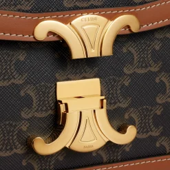 TEEN TRIOMPHE BAG in Triomphe Canvas and Calfskin