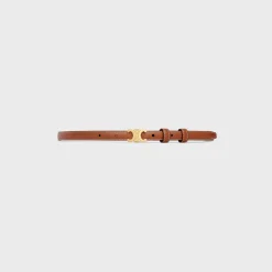 TEEN TRIOMPHE BELT in Natural Calfskin