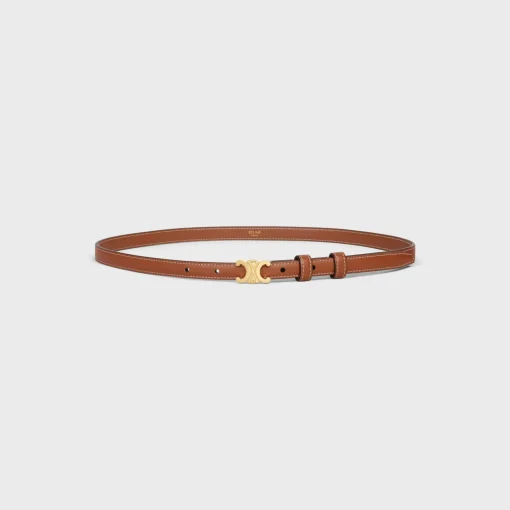 TEEN TRIOMPHE BELT in Natural Calfskin