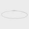 Tennis Necklace in White Gold and Diamonds