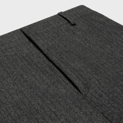 tixie pants in cashmere and wool flannel