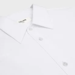 tomboy shirt in cotton poplin