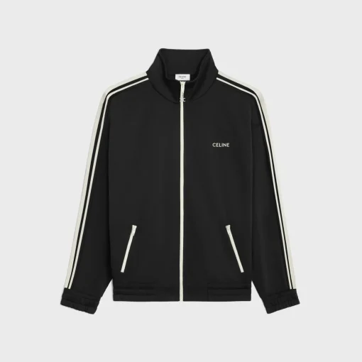 TRACKSUIT JACKET IN DOUBLE FACE JERSEY