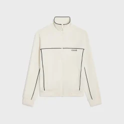 tracksuit jacket in double face jersey