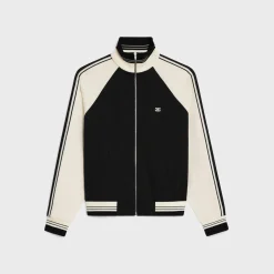 tracksuit jacket in double face jersey