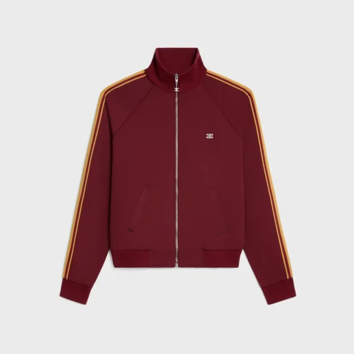 tracksuit jacket in double face jersey