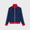 tracksuit jacket in double face jersey